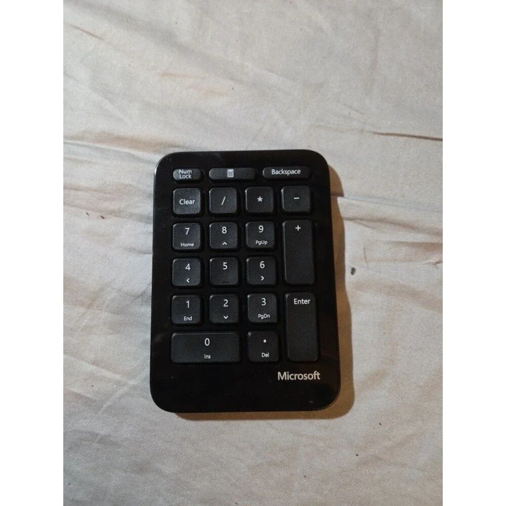 Microsoft 1558 Sculpt Ergonomic Number Key Pad Bluetooth 10 Key used free ship